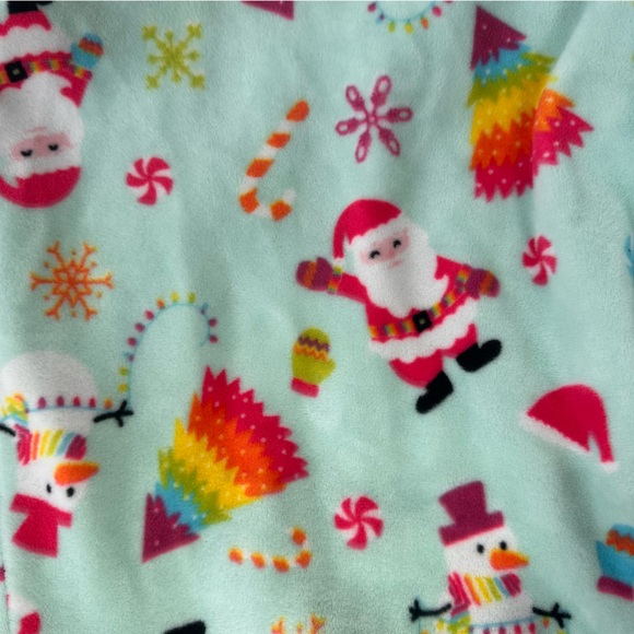 Isaac Mizrahi velour holiday joggers, size M - Picture 5 of 6